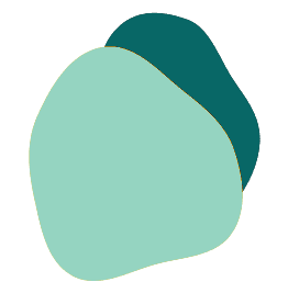 Green and white egg shaped object background