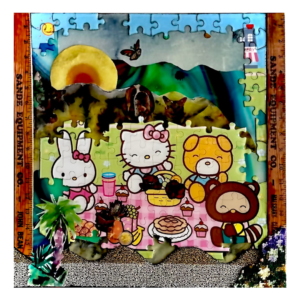 Picnic with Hello Kitty