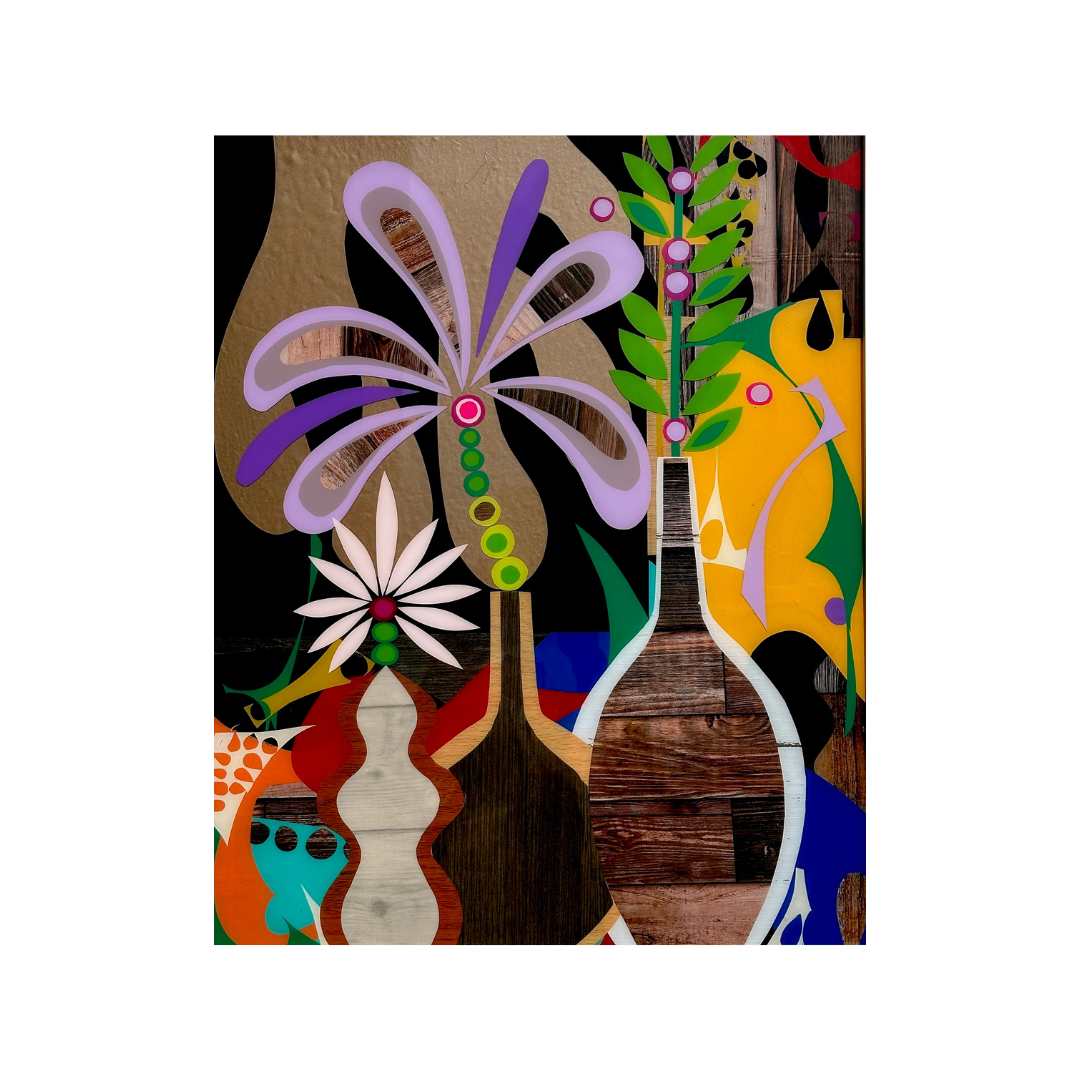 Vases of Lavender Light