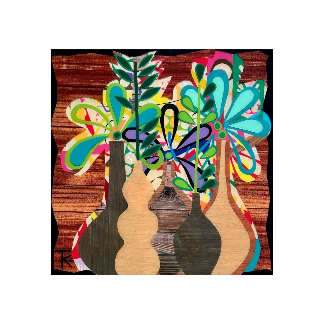 Electric Petals in Bloom